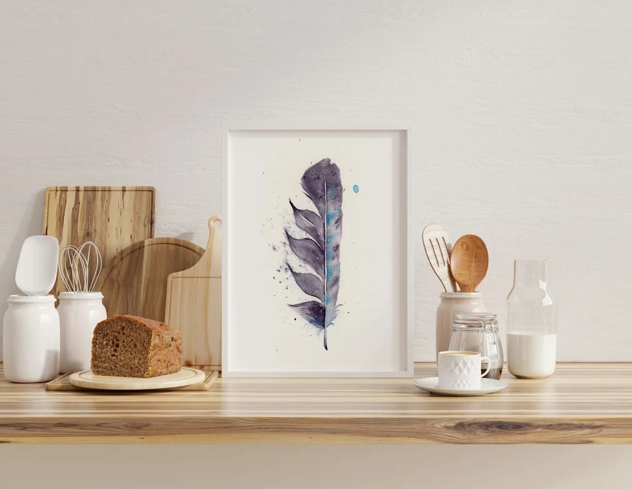 Owl Inspired shown in a room setting