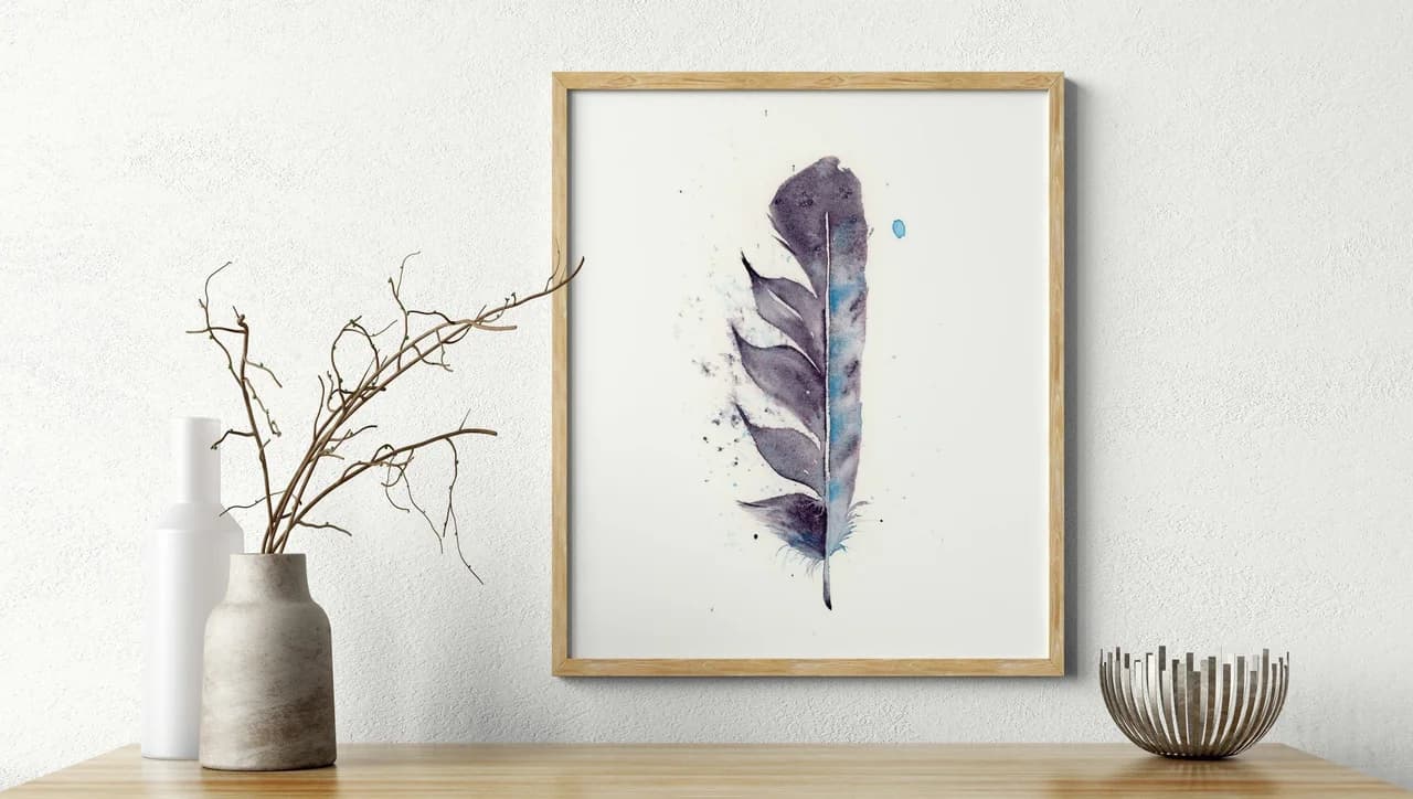 Owl Inspired shown in a room setting