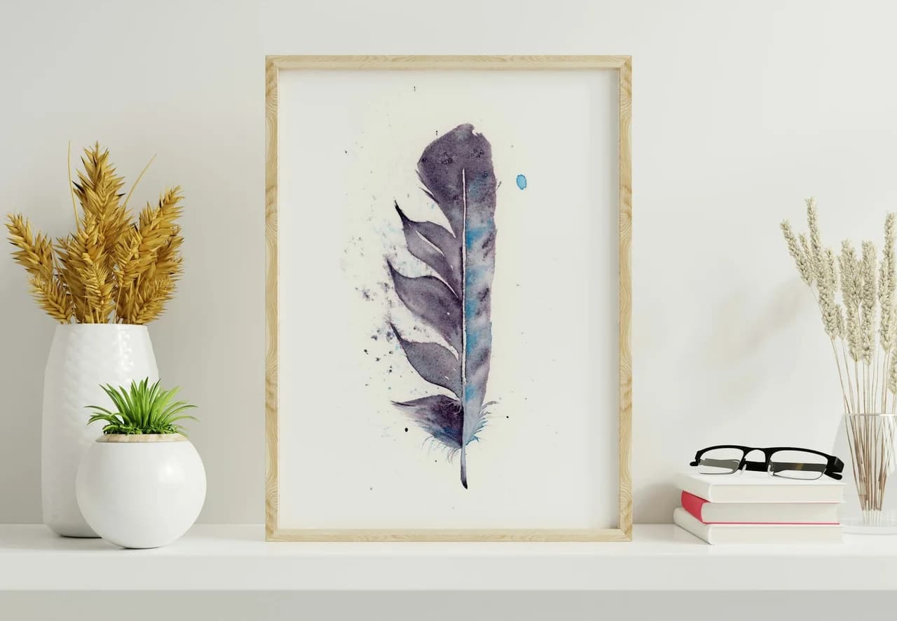 Owl Inspired shown in a room setting