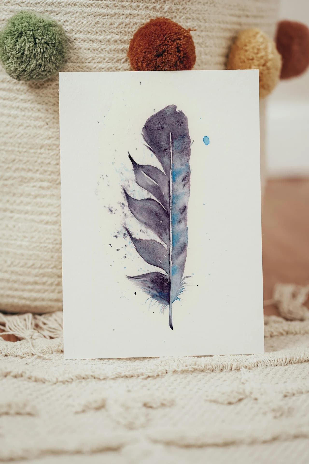 Owl Inspired shown in a room setting