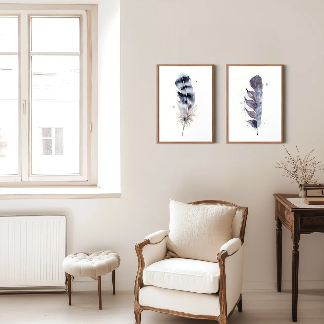 Owl Inspired shown in a room setting