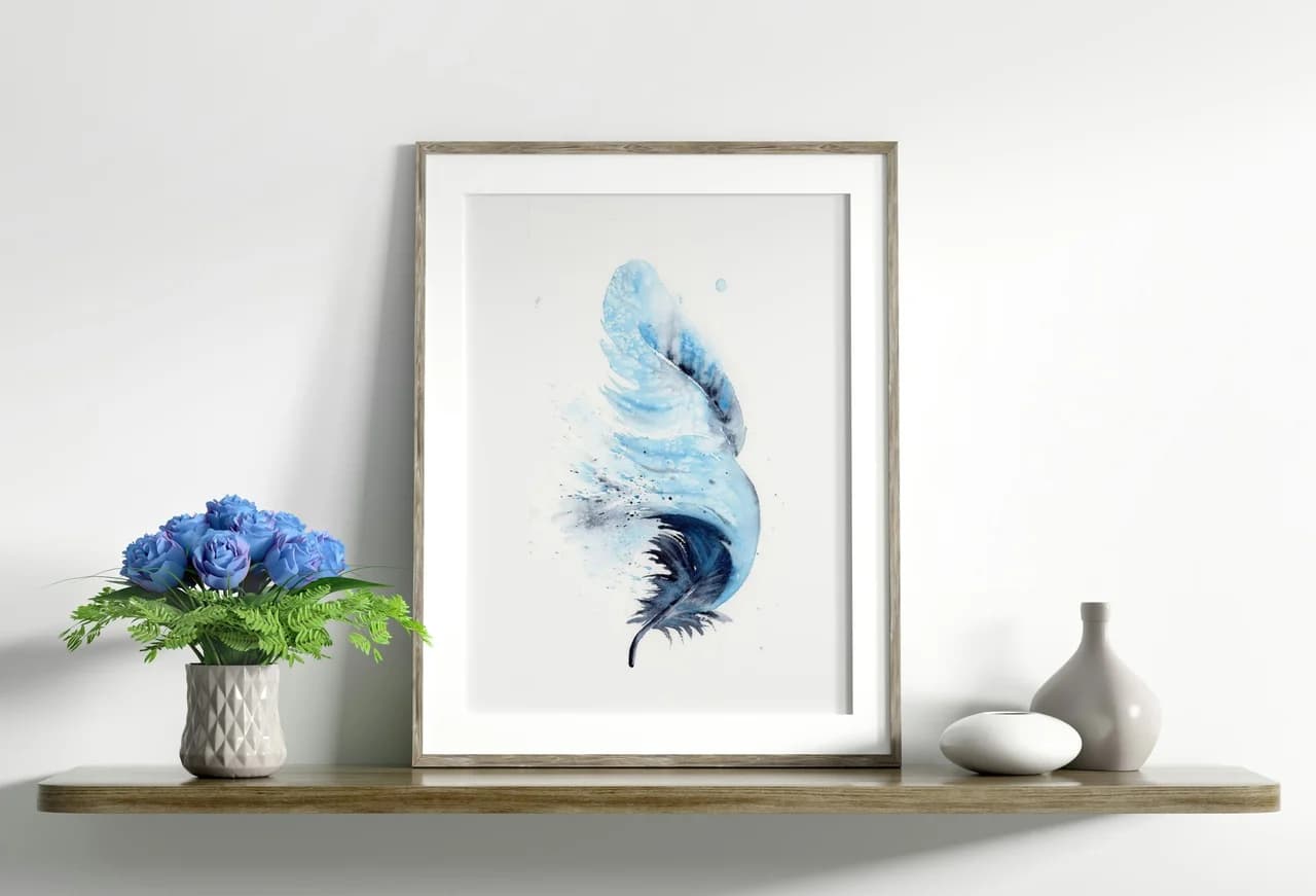 Blue Jay shown in a room setting