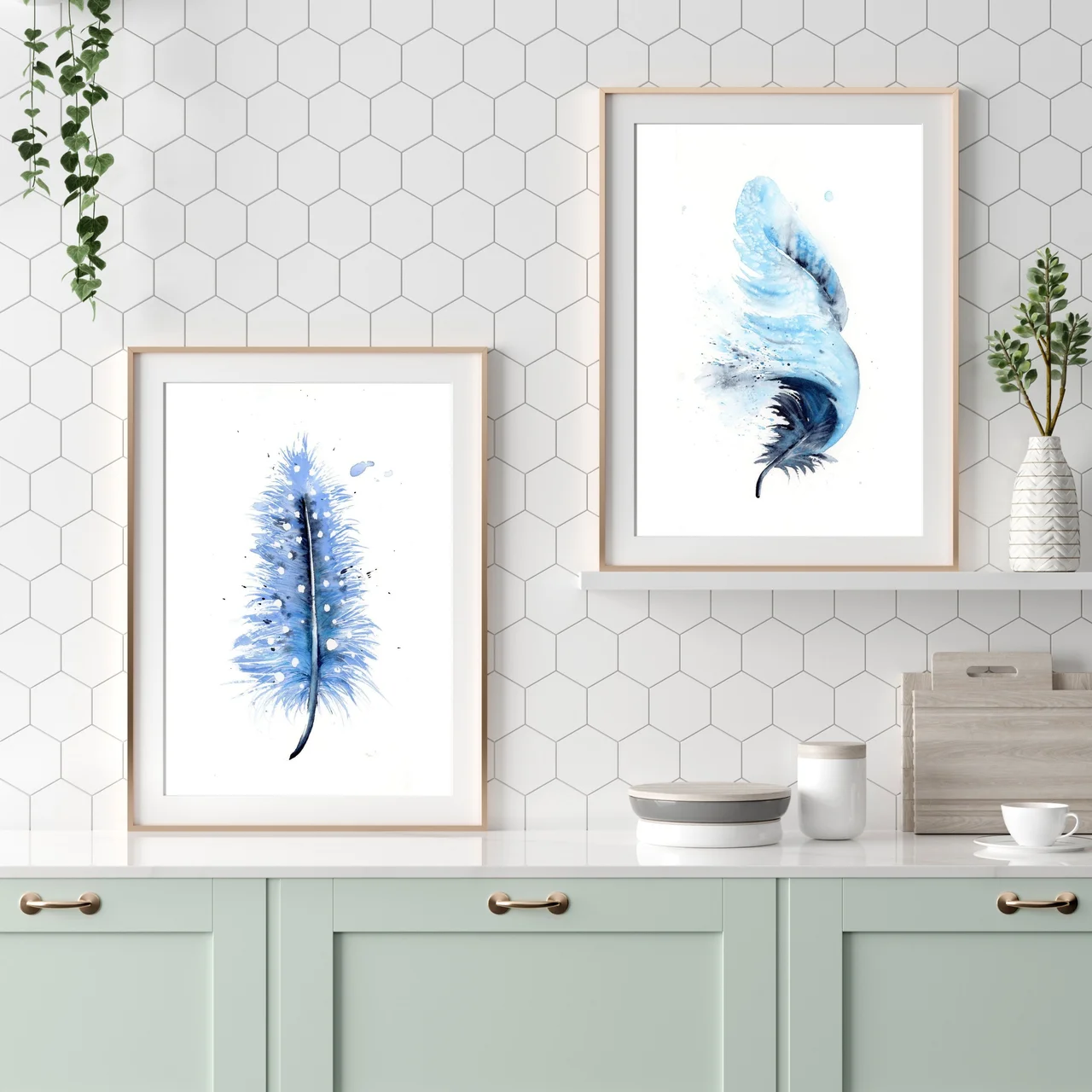 Blue Jay shown in a room setting