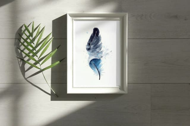 Blue Jay shown in a room setting