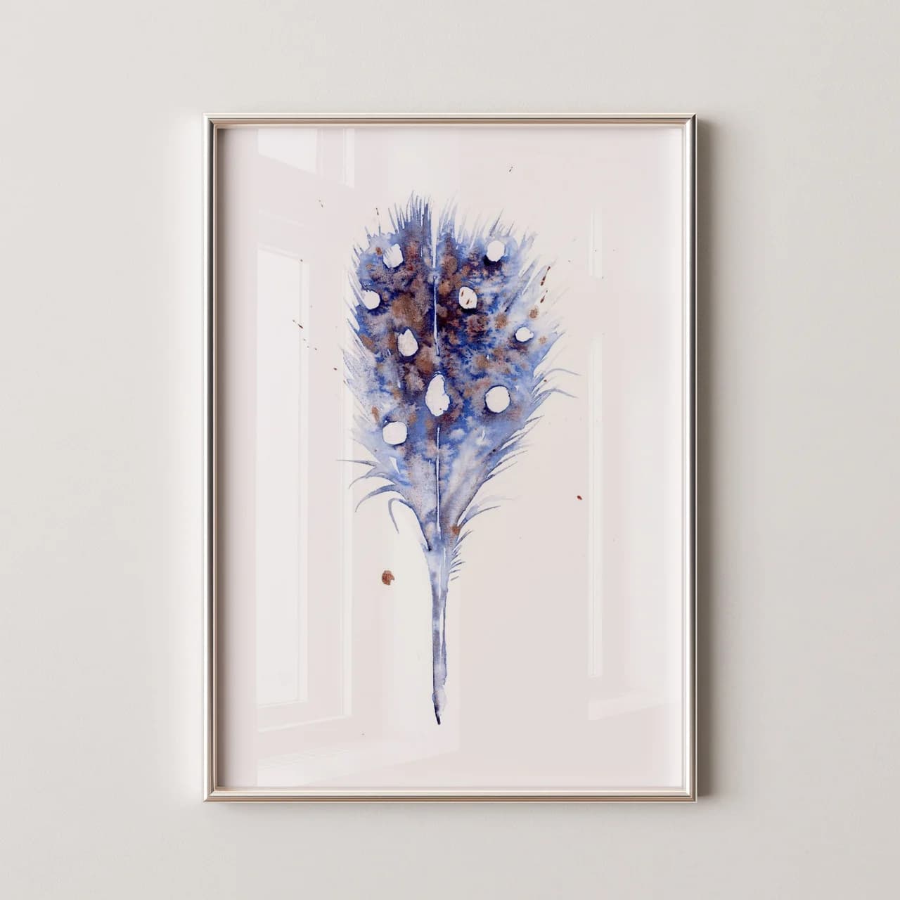 Peacock shown in a room setting