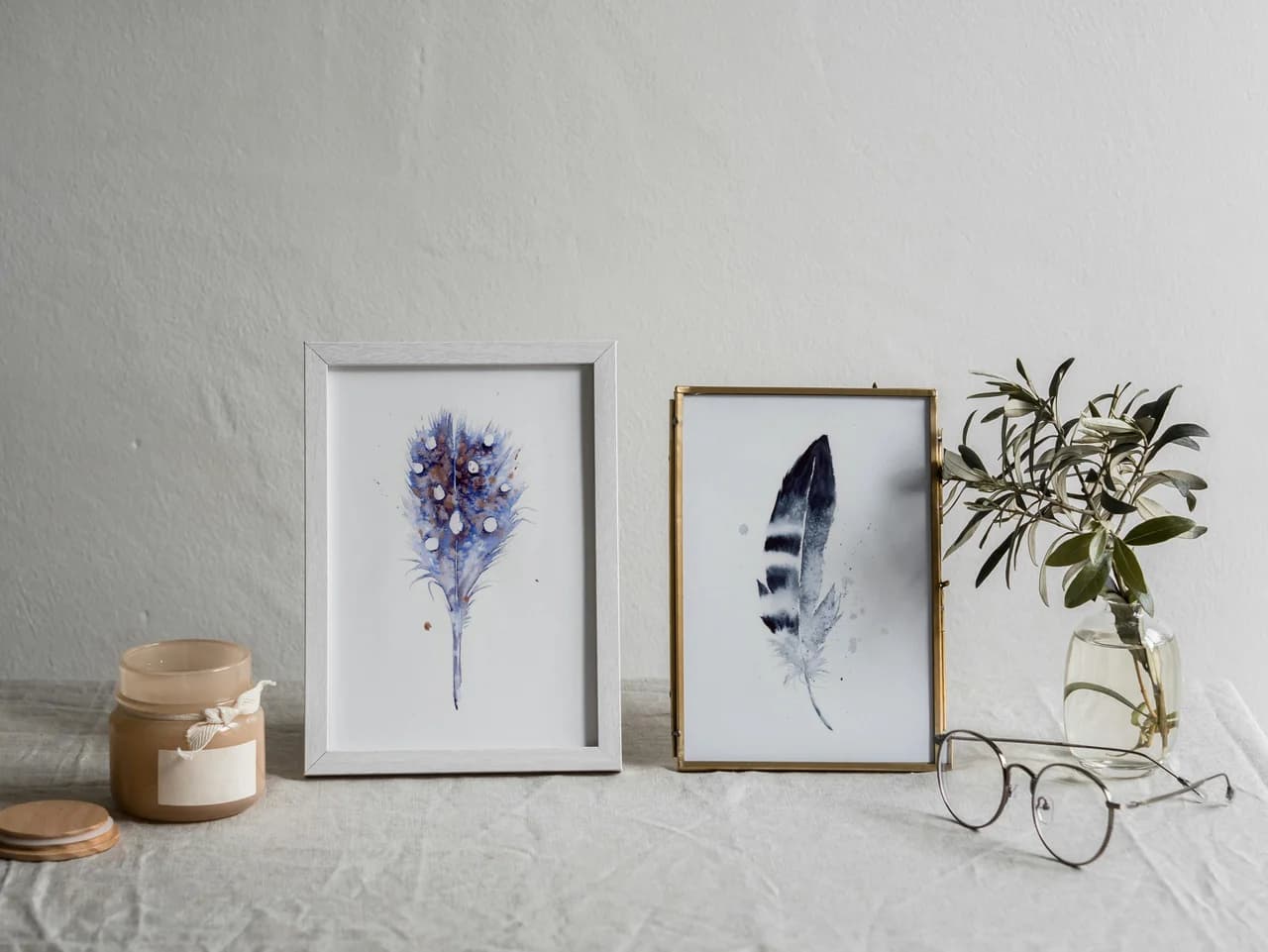 Peacock shown in a room setting