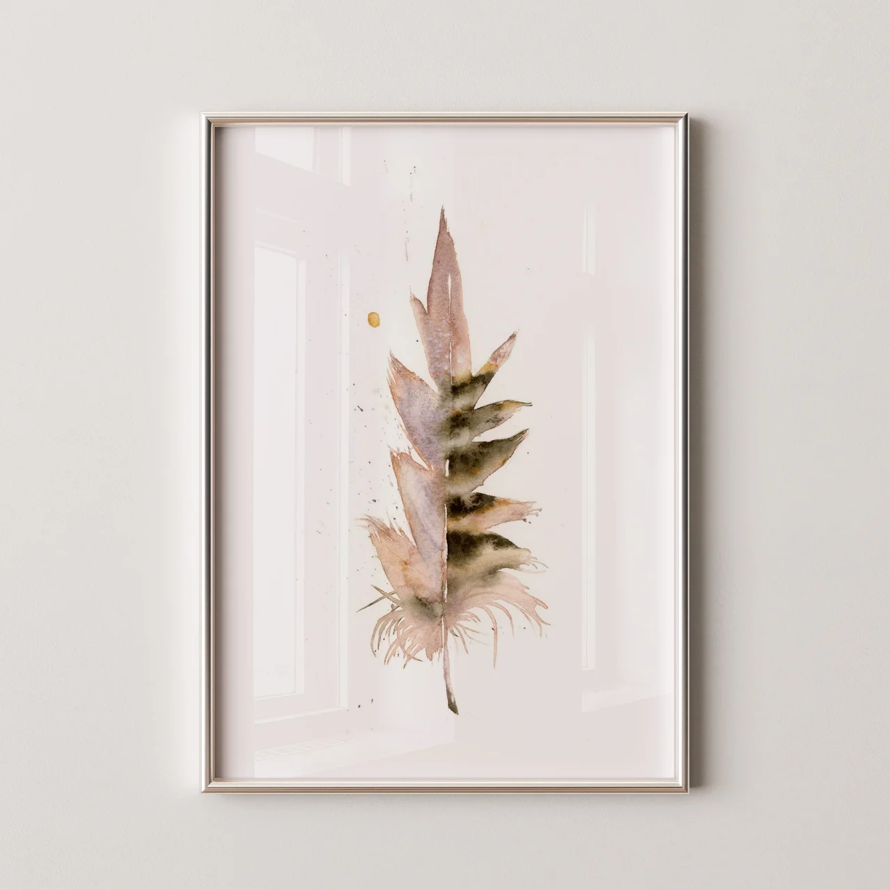 Pheasant shown in a room setting