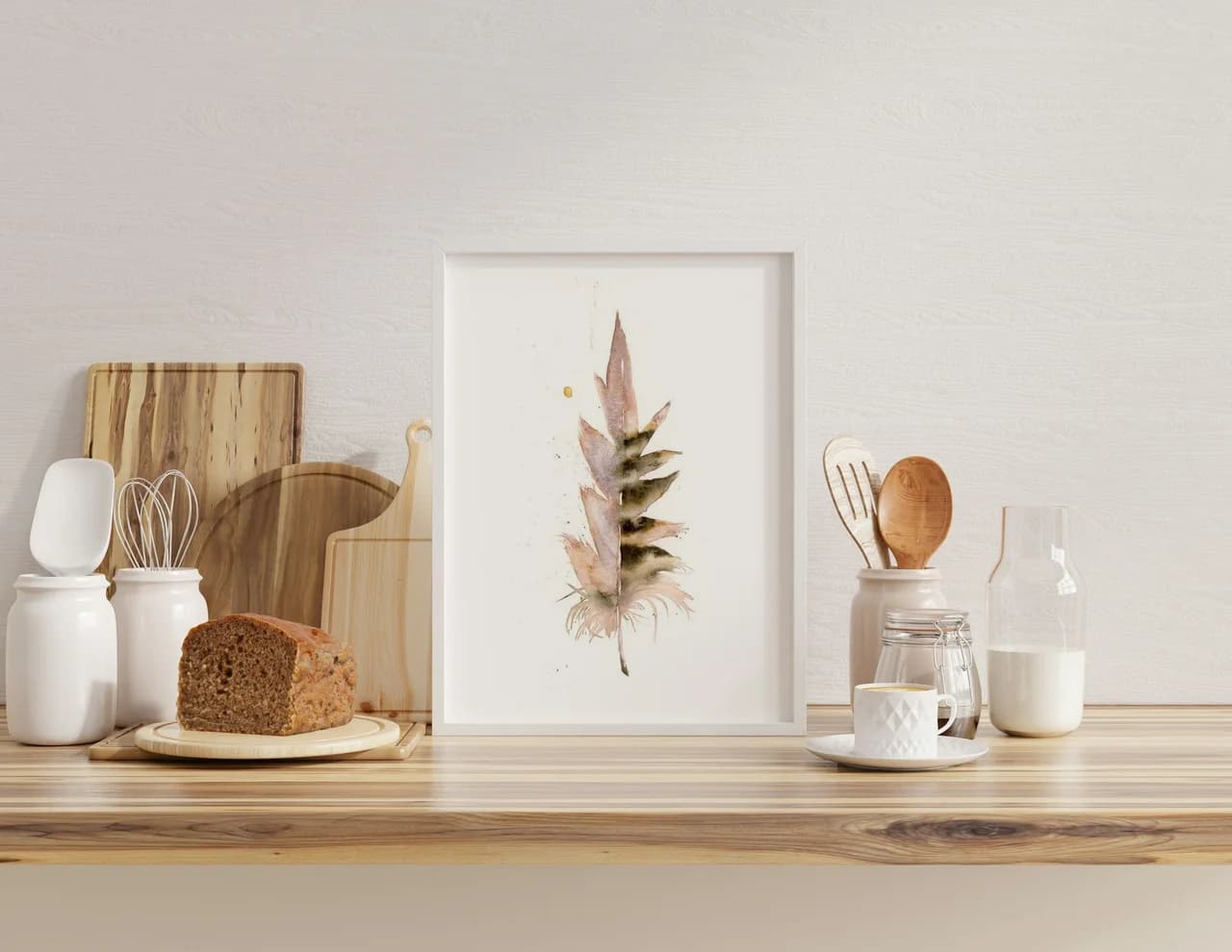 Pheasant shown in a room setting