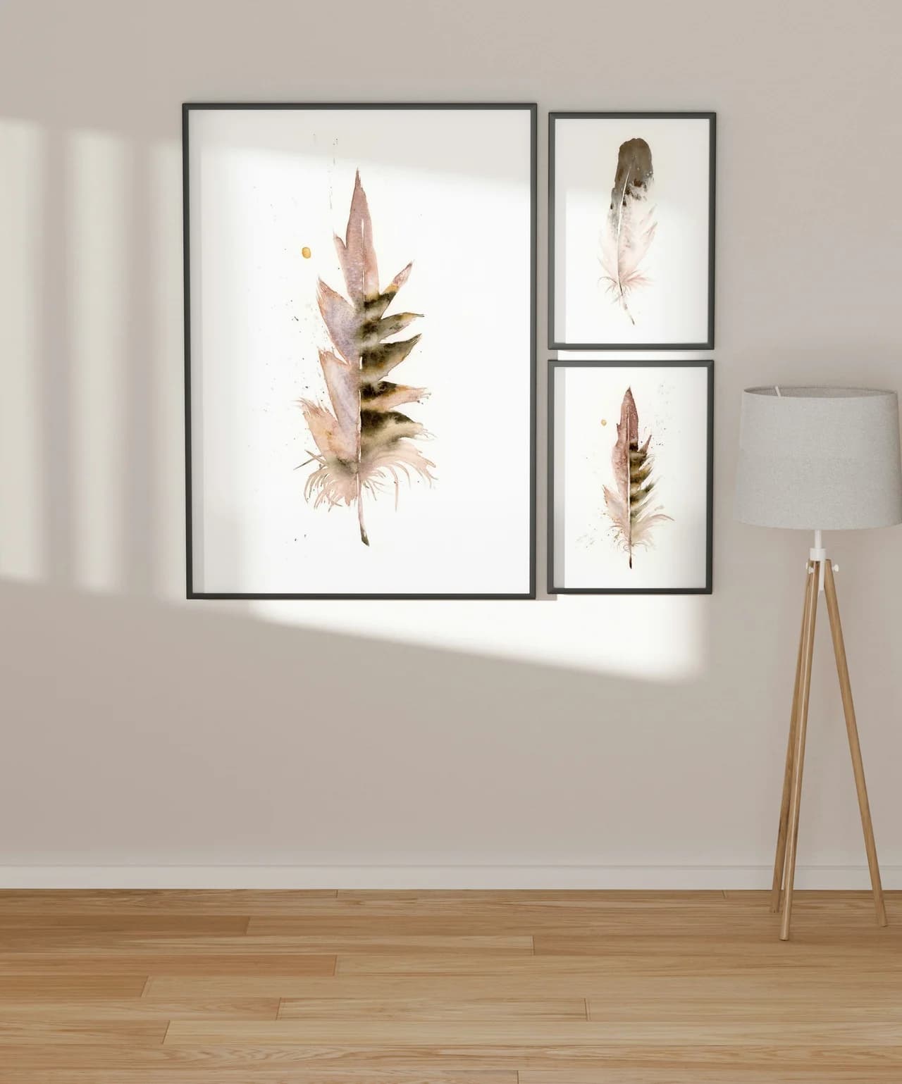 Pheasant shown in a room setting