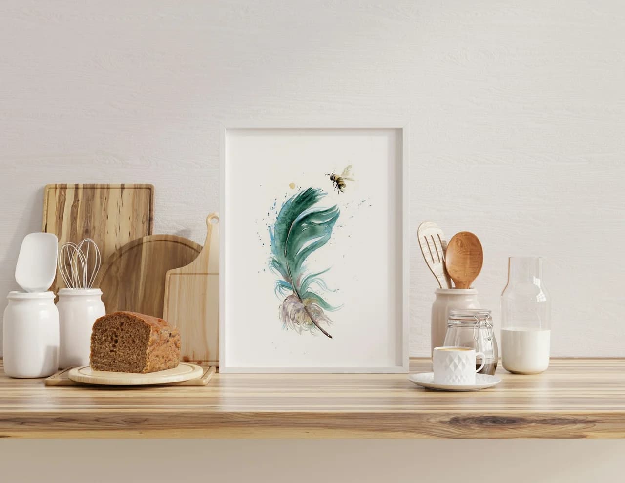 Parrot shown in a room setting