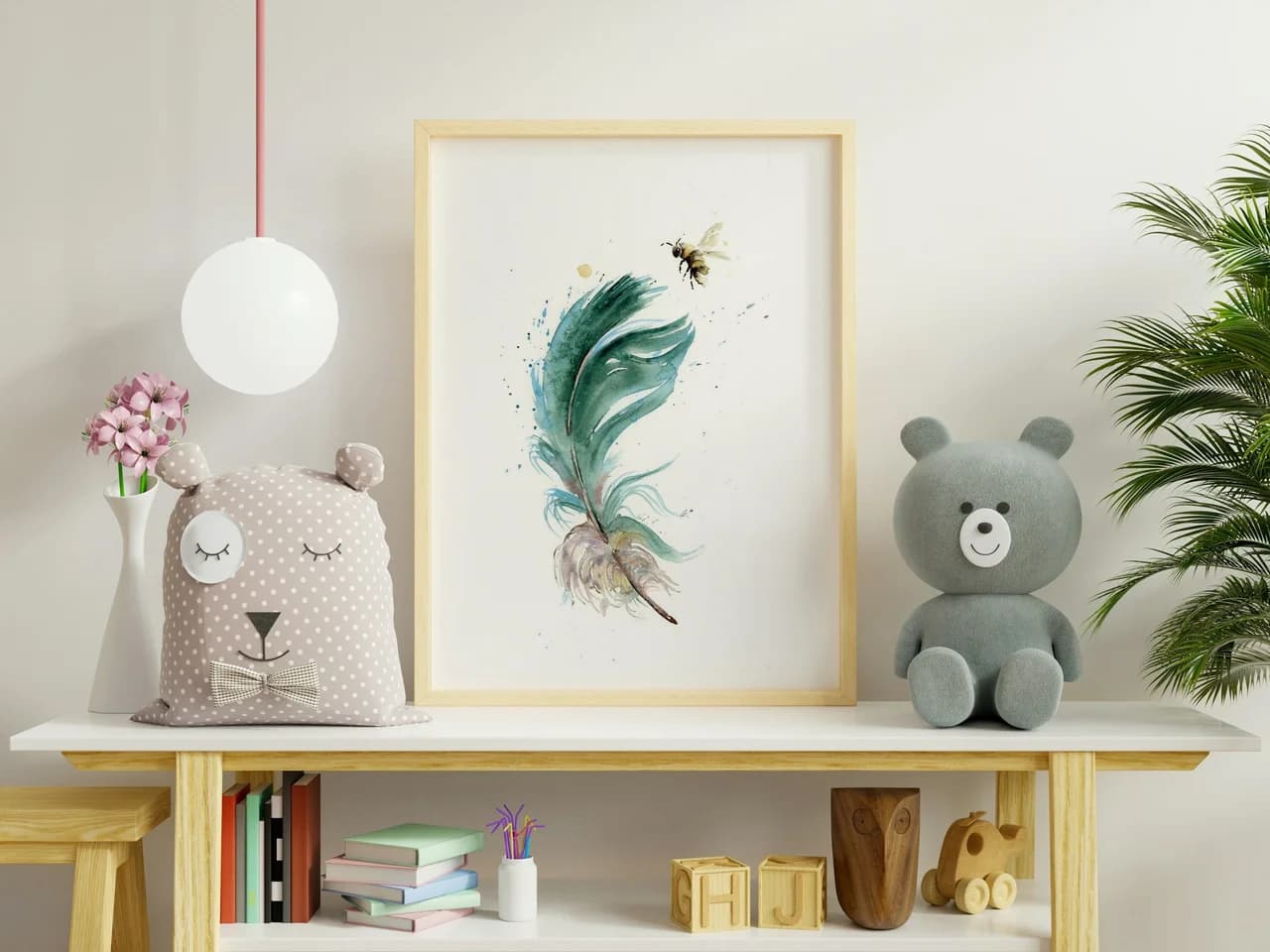 Parrot shown in a room setting