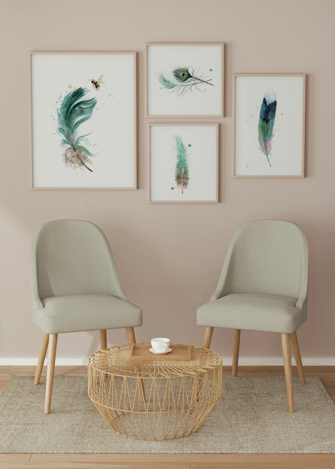 Parrot shown in a room setting
