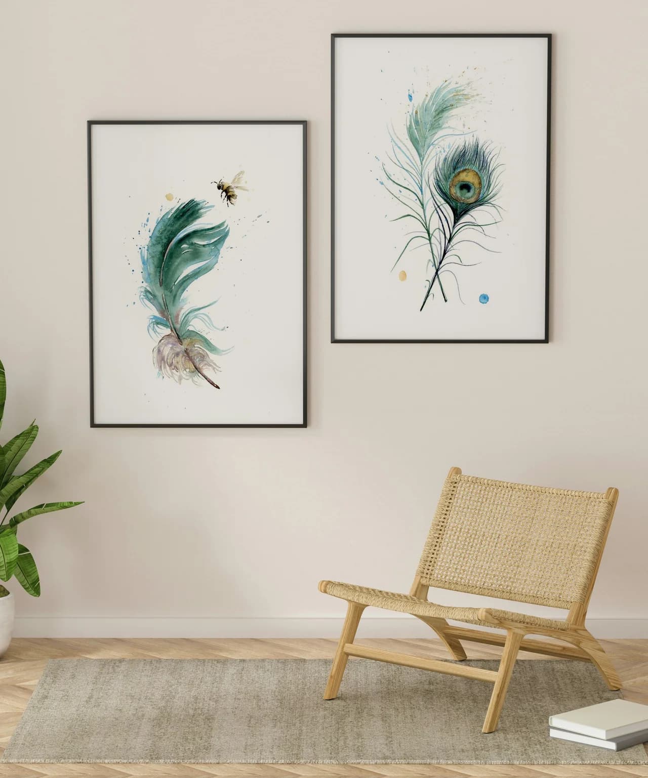 Parrot shown in a room setting