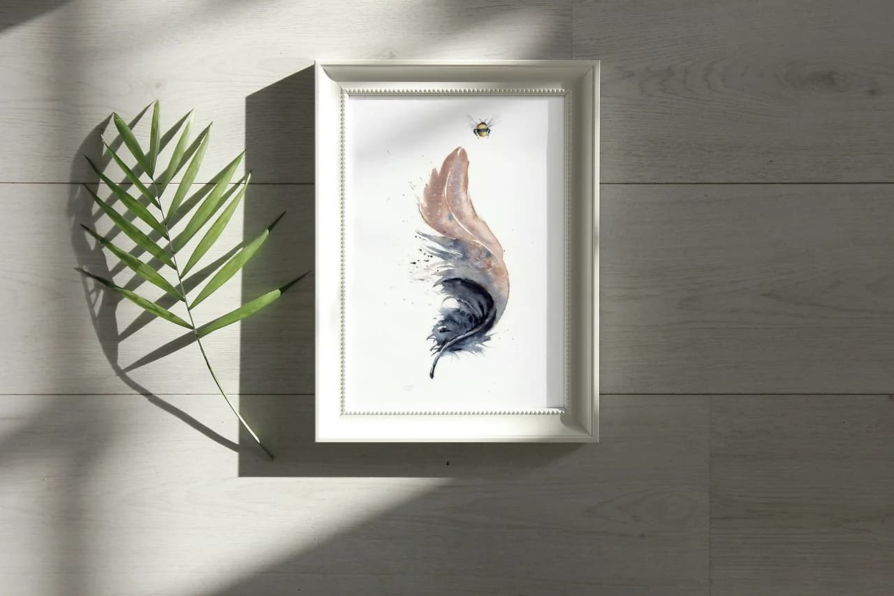 American Crow shown in a room setting