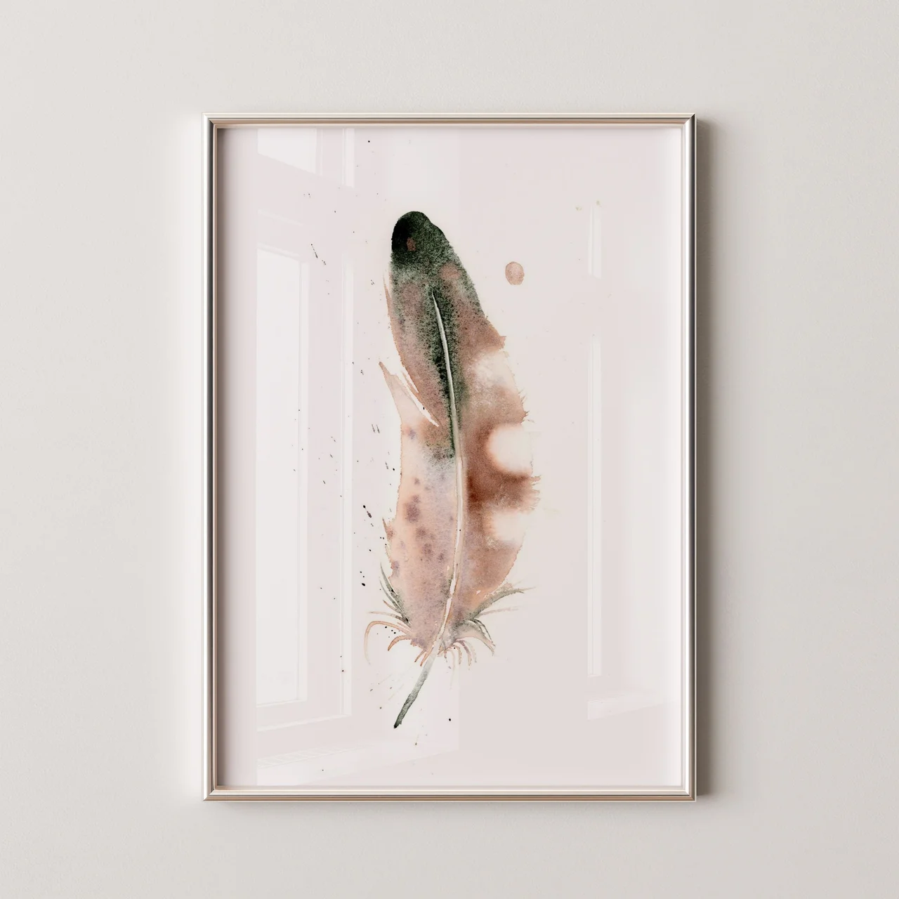 Bufflehead shown in a room setting