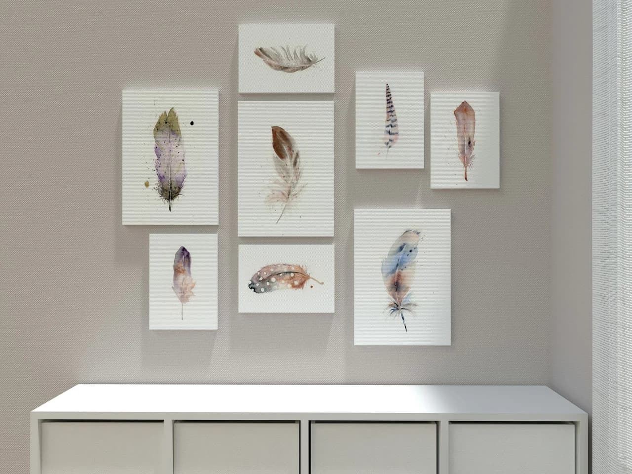 Kestrel shown in a room setting