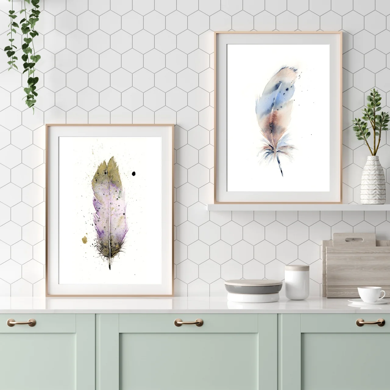 Kestrel shown in a room setting