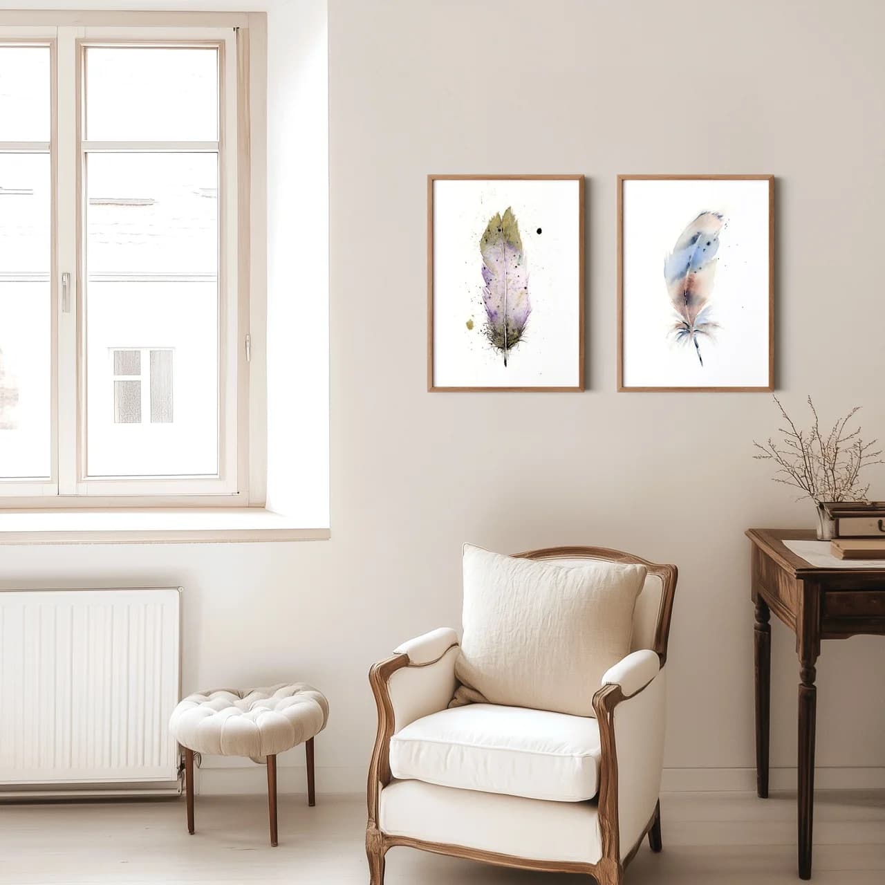 Kestrel shown in a room setting