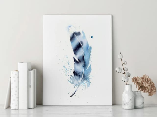 Blue Jay shown in a room setting
