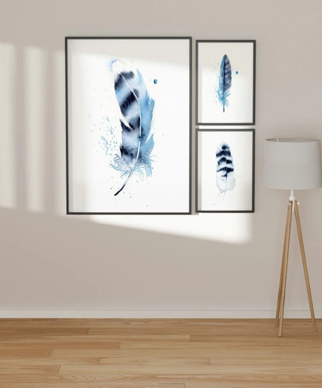 Blue Jay shown in a room setting