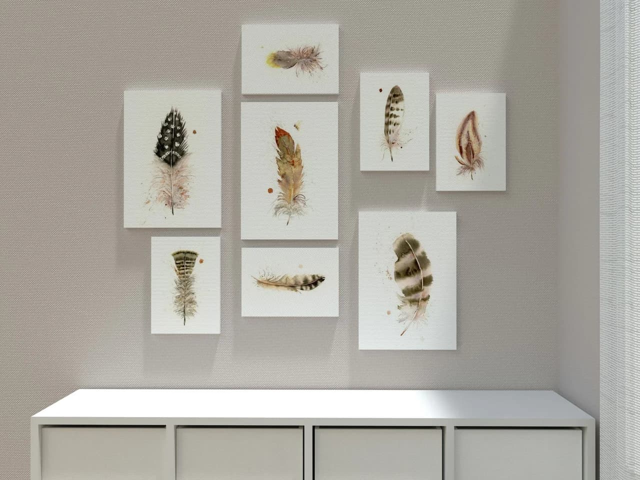 Kestrel shown in a room setting
