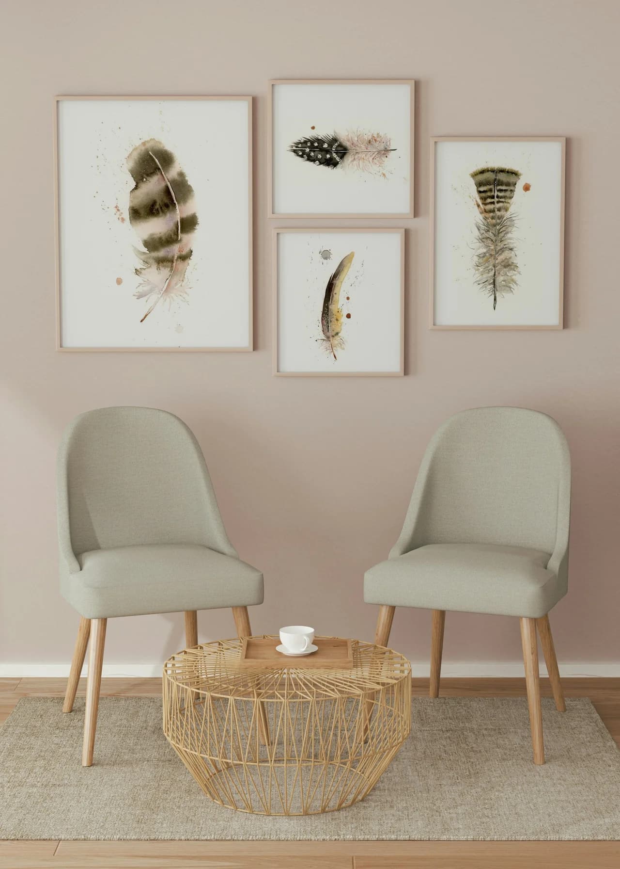 Kestrel shown in a room setting