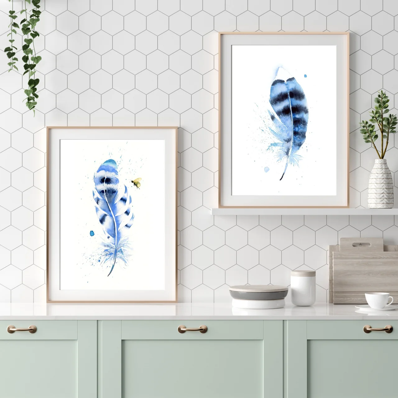 Blue Jay shown in a room setting