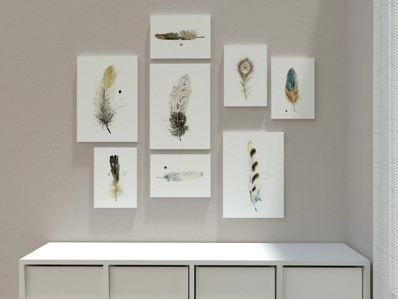 Kestrel shown in a room setting
