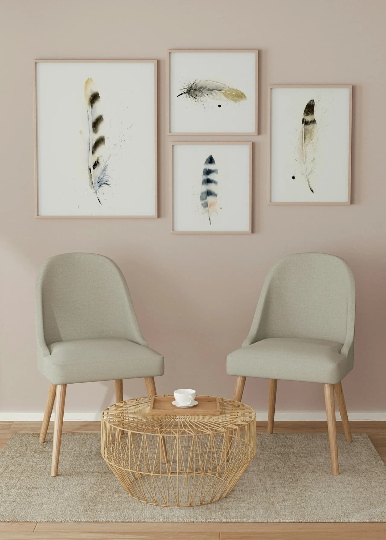 Kestrel shown in a room setting