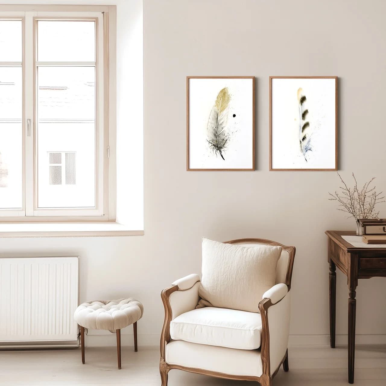 Kestrel shown in a room setting