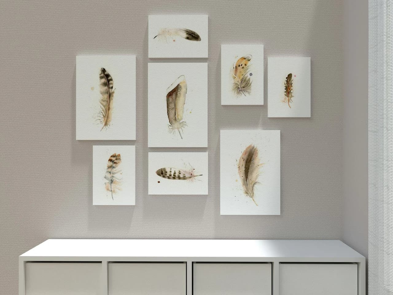 Kestrel shown in a room setting