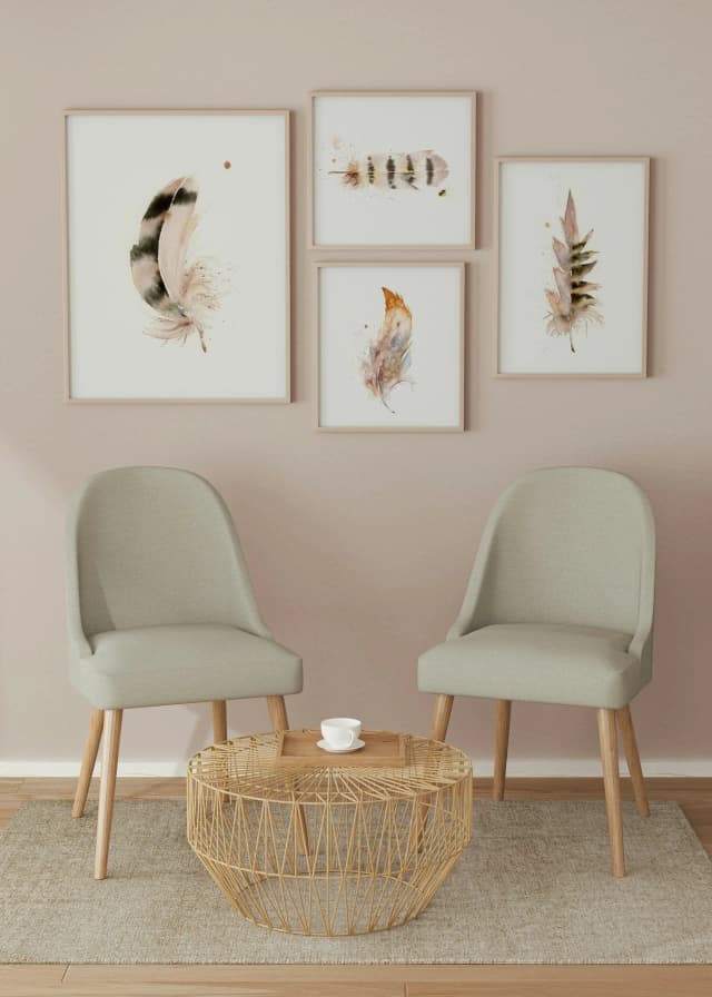 Kestrel shown in a room setting