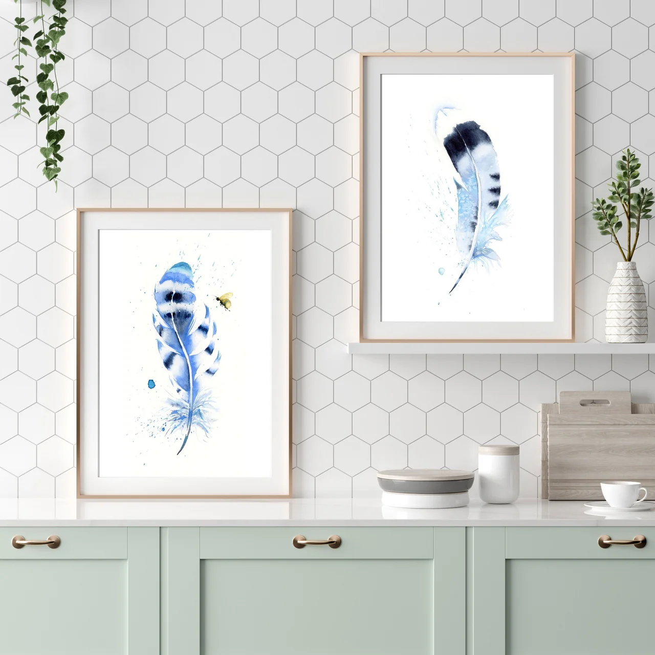 Blue Jay shown in a room setting