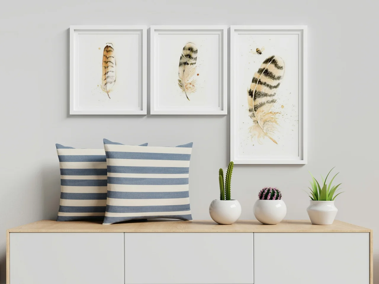 Owl shown in a room setting