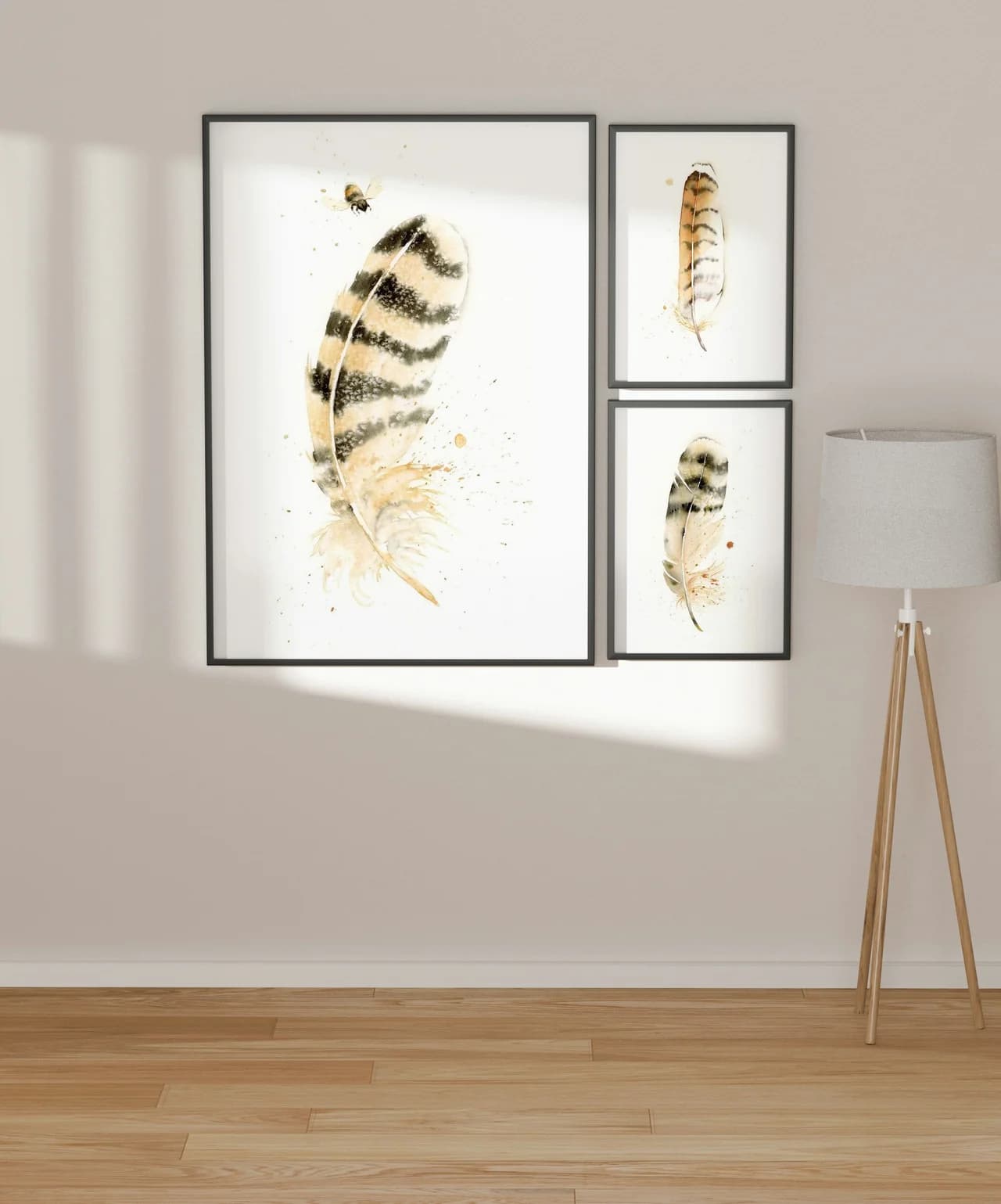 Owl shown in a room setting