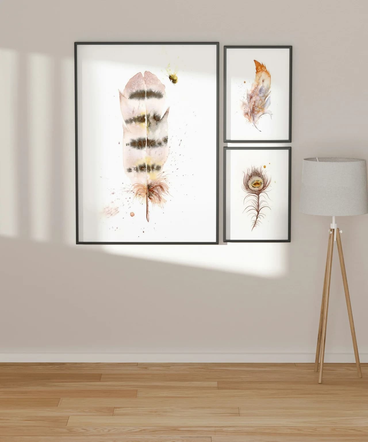 Owl shown in a room setting