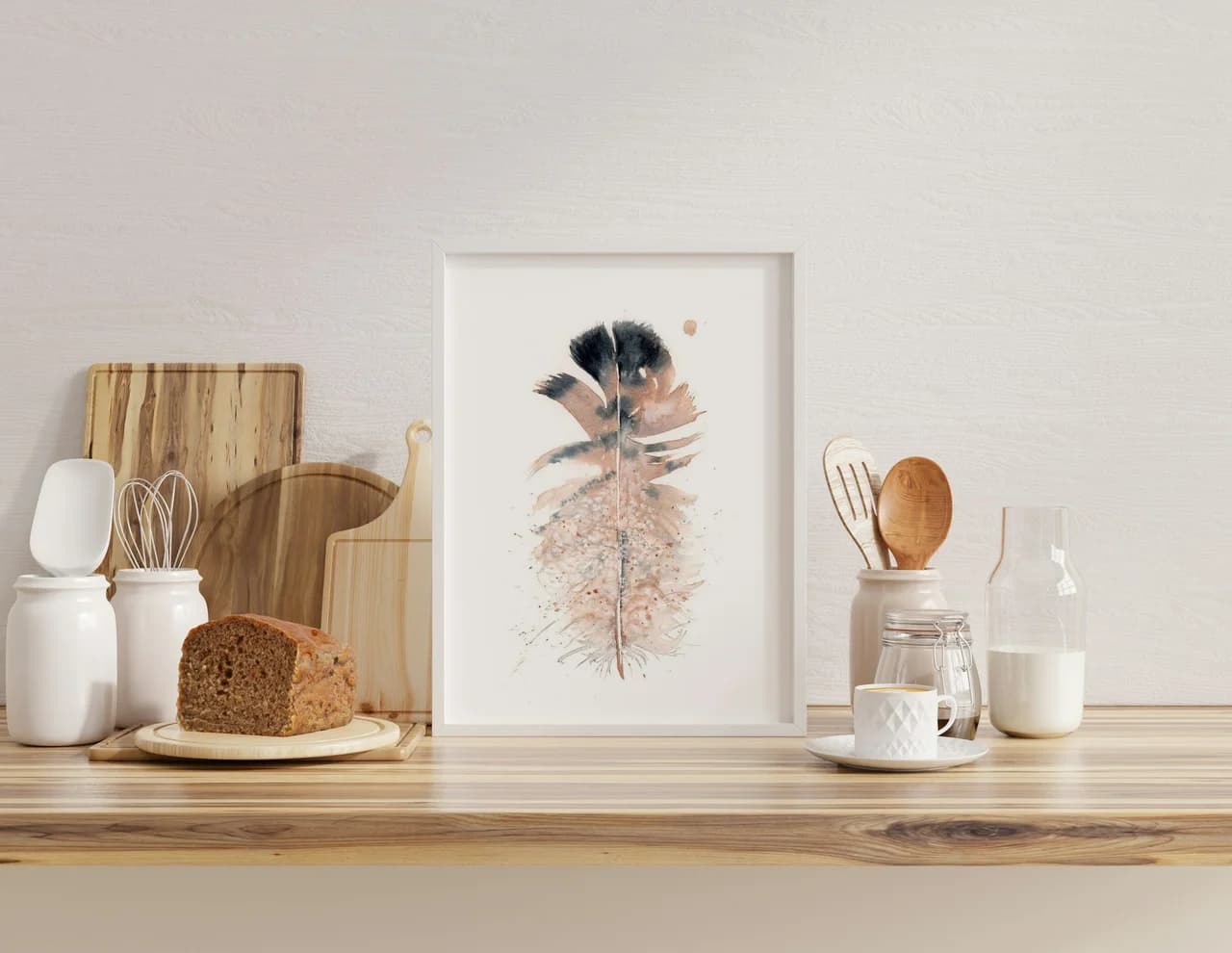 Owl shown in a room setting