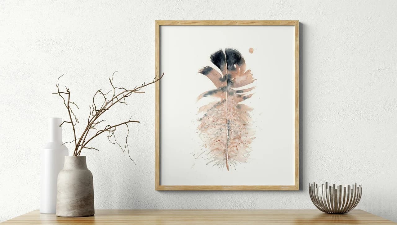 Owl shown in a room setting