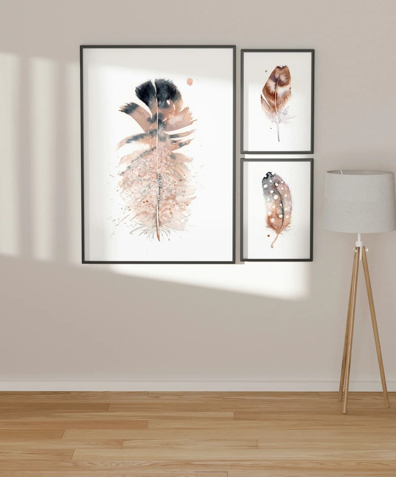 Owl shown in a room setting