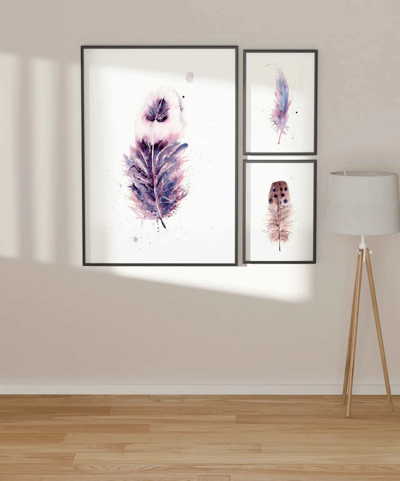 Northern Flicker shown in a room setting