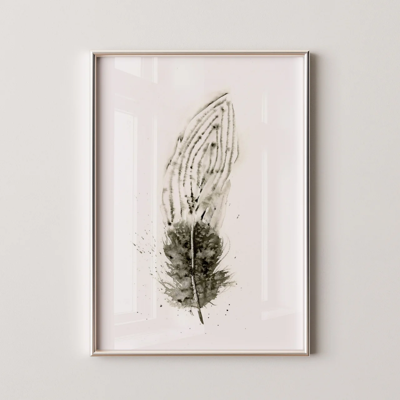 Silver Pheasant shown in a room setting