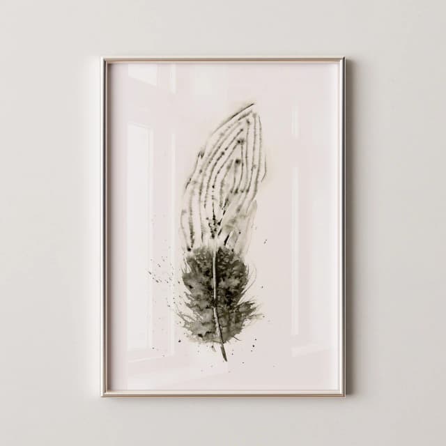 Silver Pheasant shown in a room setting