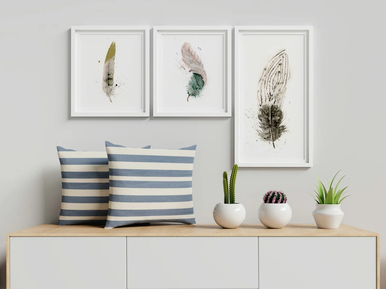 Silver Pheasant shown in a room setting