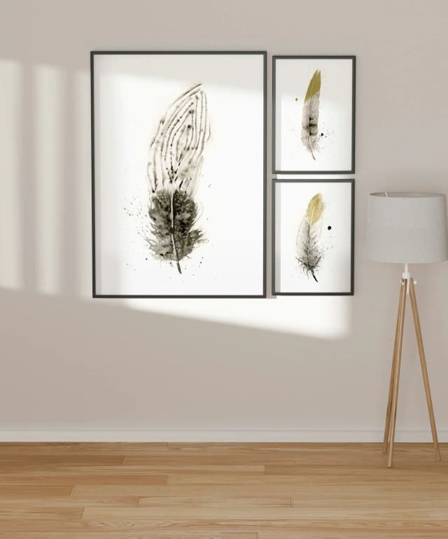 Silver Pheasant shown in a room setting