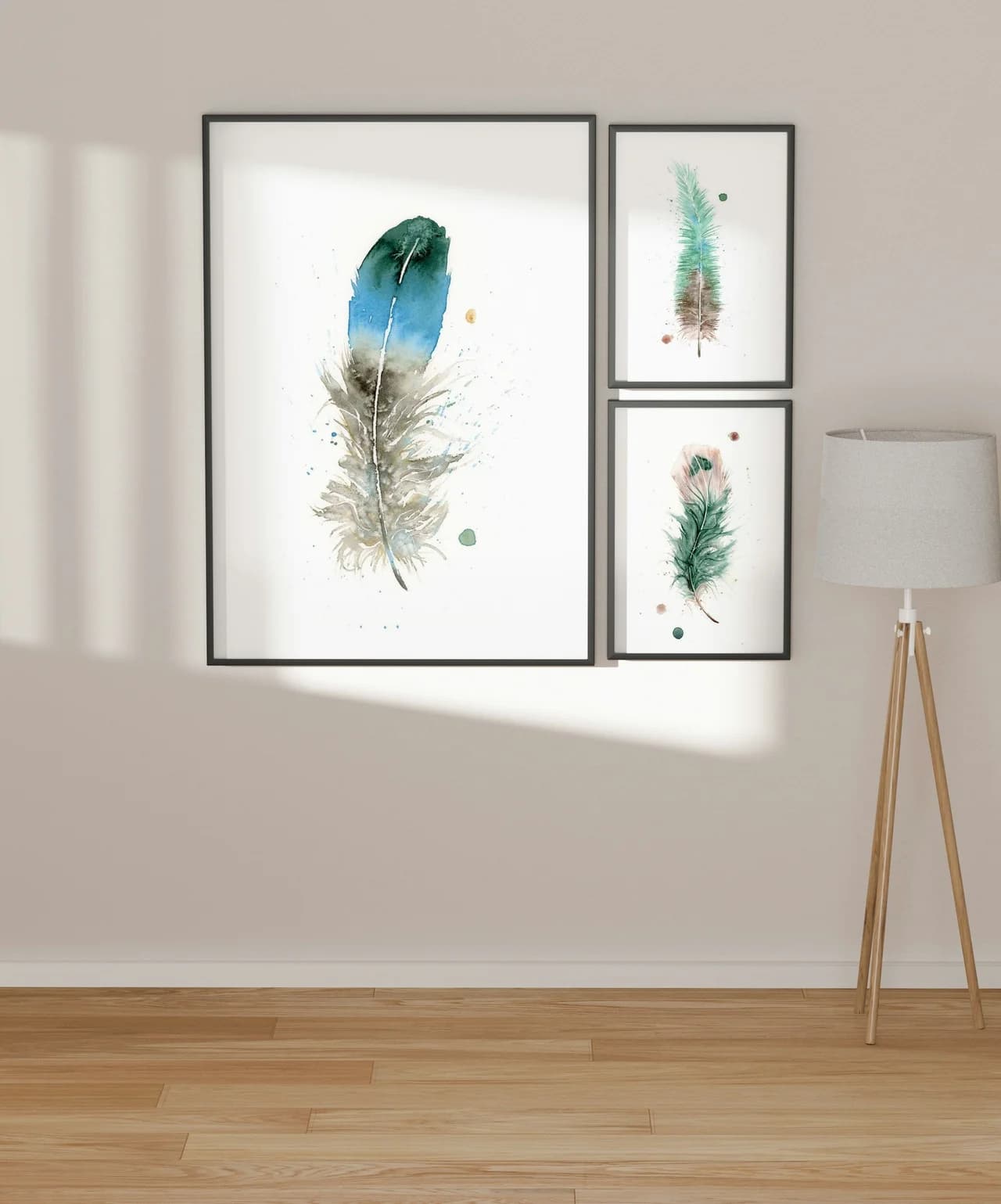 Duck shown in a room setting