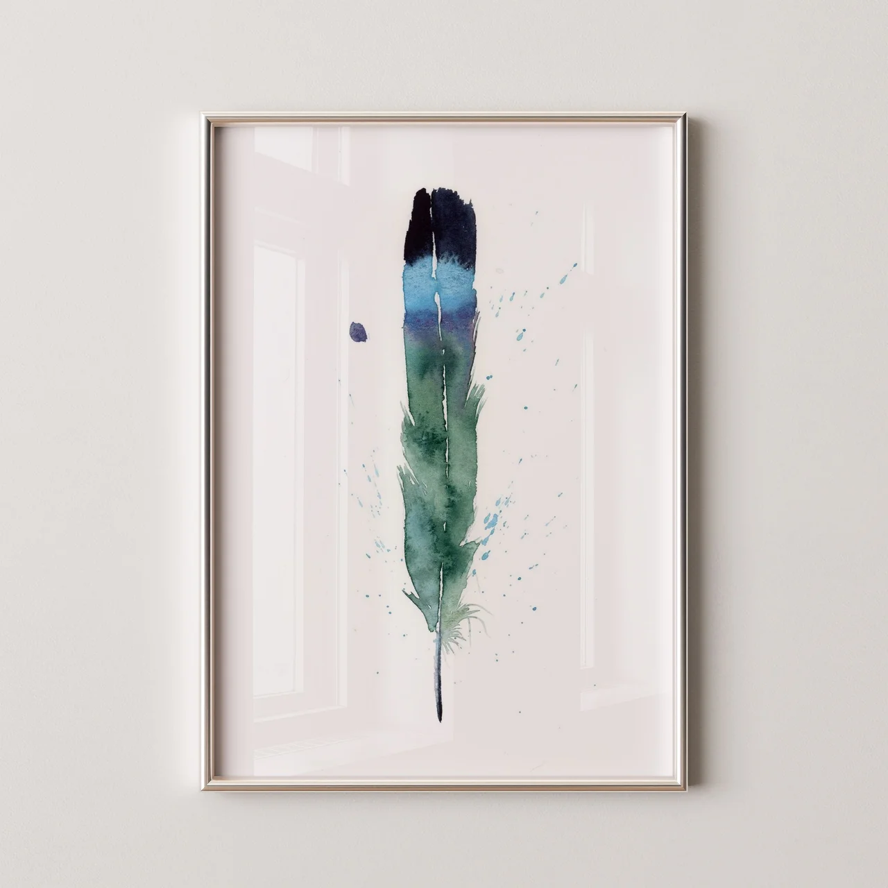 Magpie Tailfeather shown in a room setting