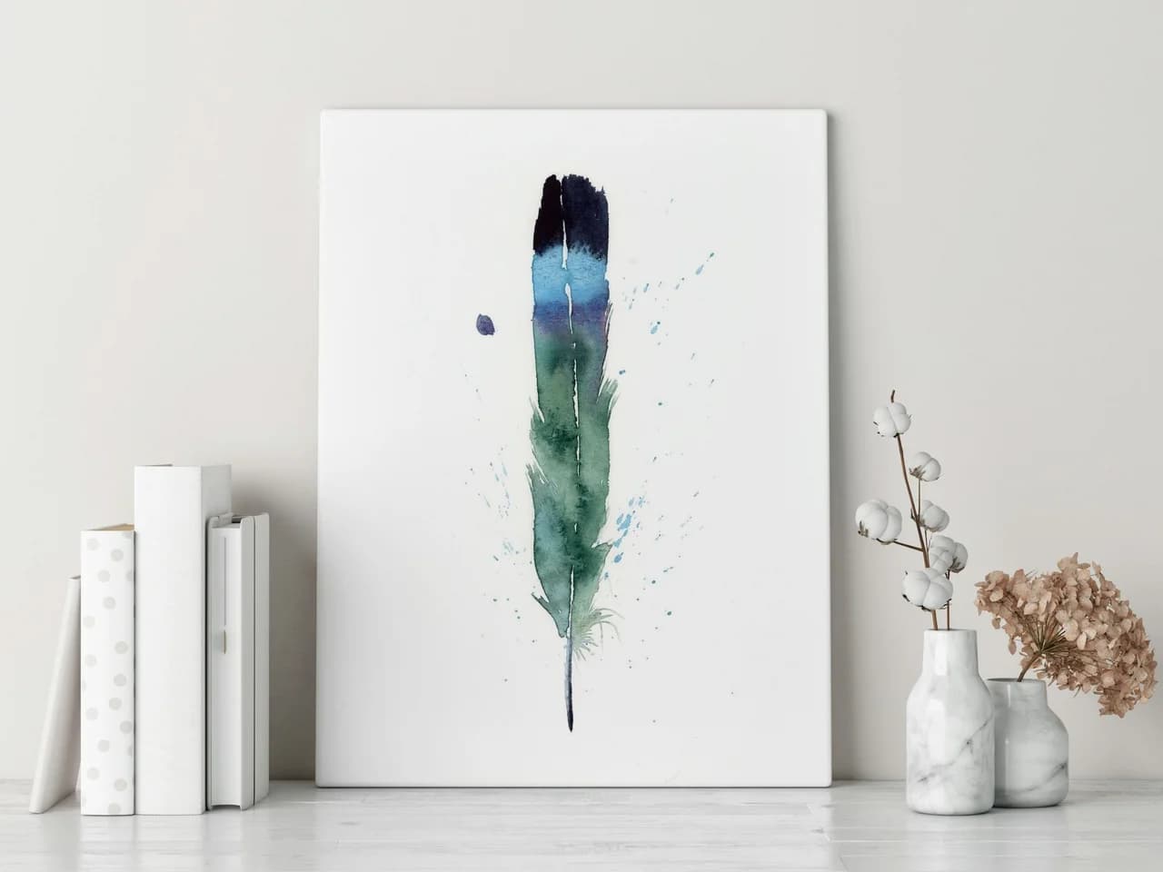 Magpie Tailfeather shown in a room setting