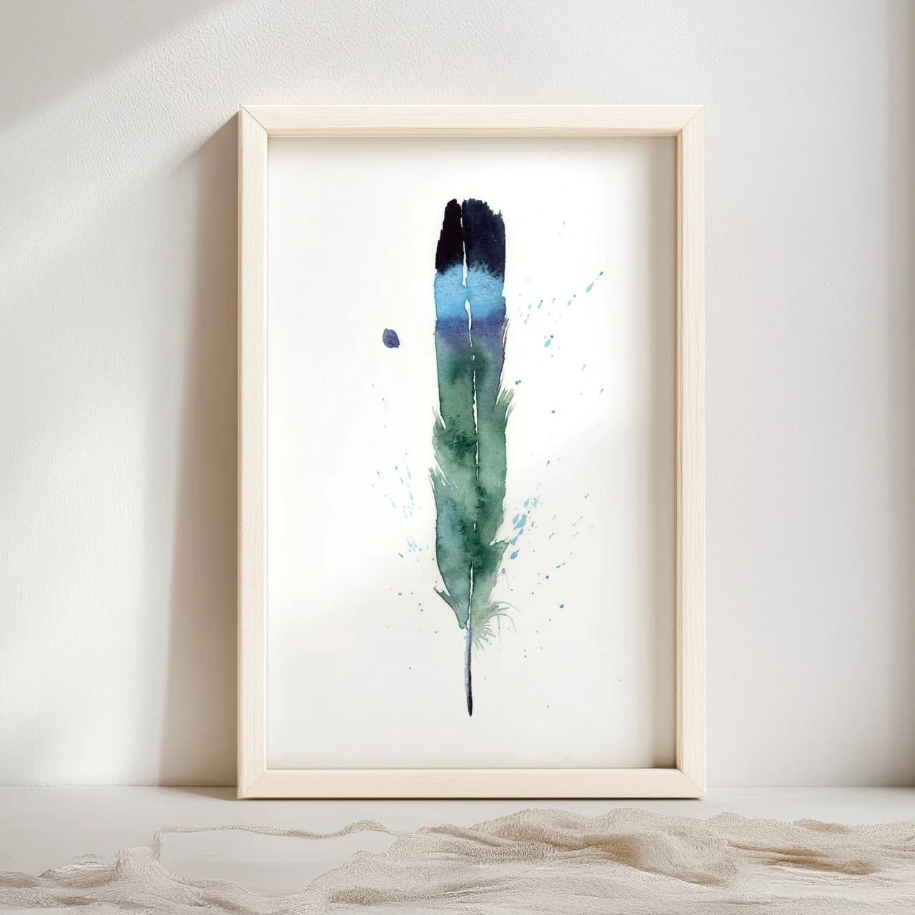 Magpie Tailfeather shown in a room setting