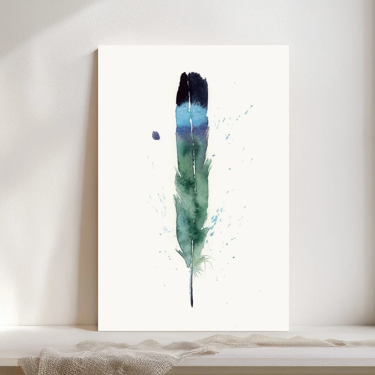 Magpie Tailfeather shown in a room setting