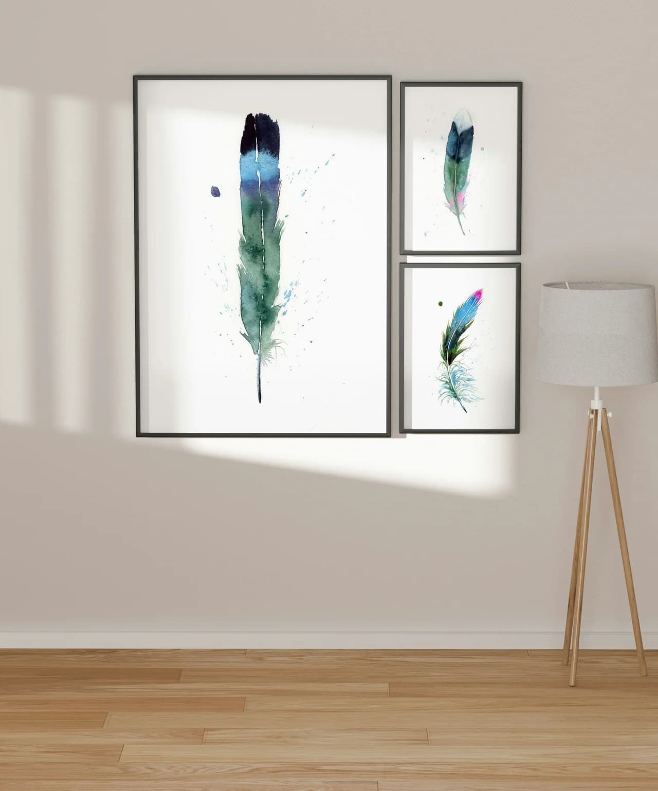 Magpie Tailfeather shown in a room setting